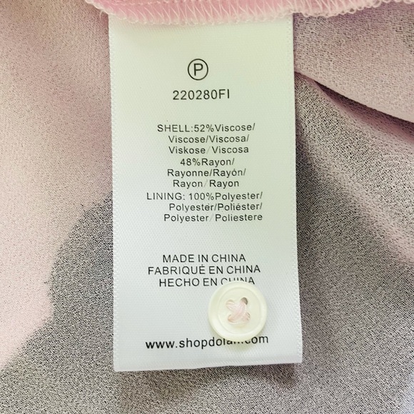 Dolan Audra Colorblock Crepe Mini Dress - Picture 8 of 13